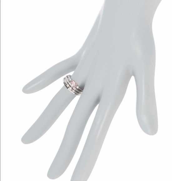 NWT-Sterling Silver Multicolor CZ Ring - Picture 3 of 3